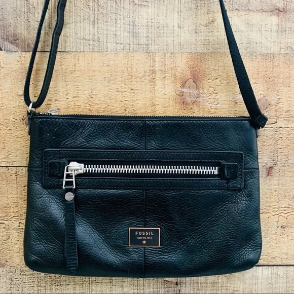 Fossil Leather Crossbody - Picture 3 of 8